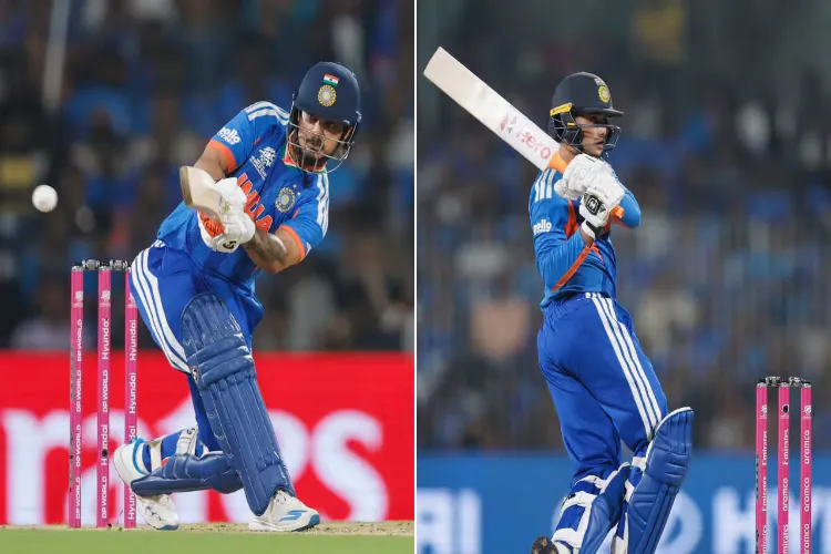 Dashing India wicketkeeper-batter Ishan Kishan and  teammate Abhishek Sharm