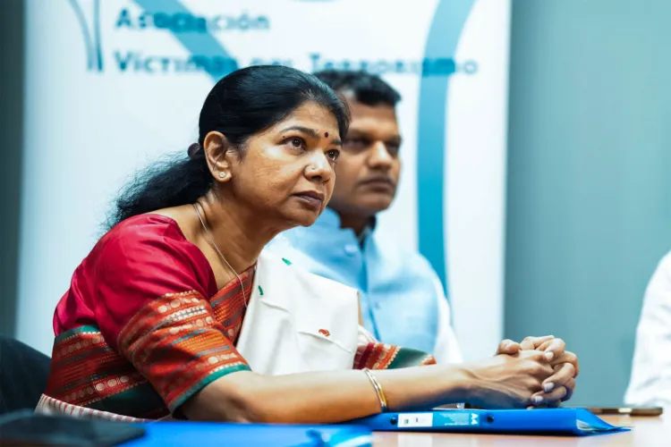 Dravida Munnetra Kazhagam (DMK) MP Kanimozhi