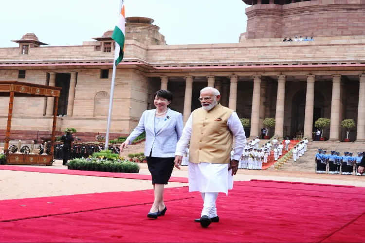 Prime Minister Narendra Modi and Japanese PM Sanae Takaichi 