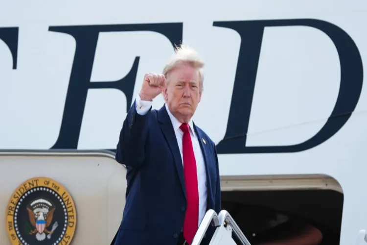 US President Donald Trump