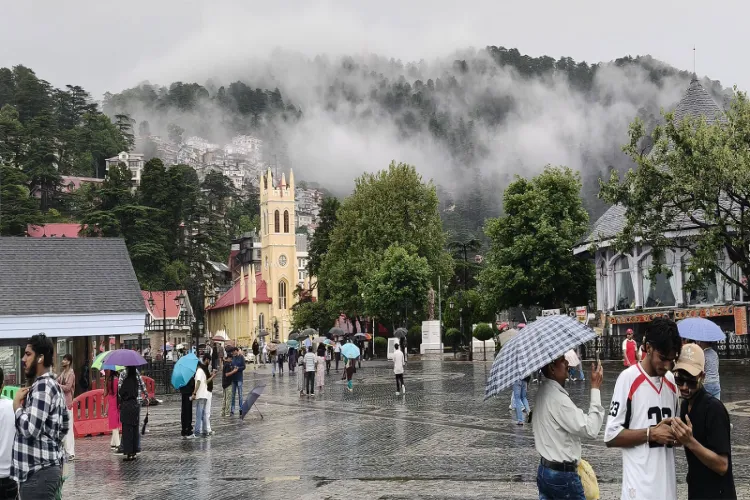 Visual from Shimla
