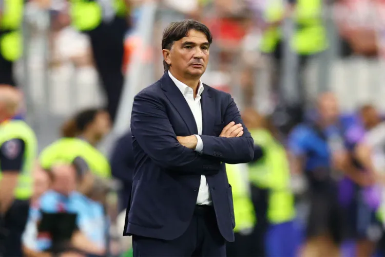Croatia coach Zlatko Dalic