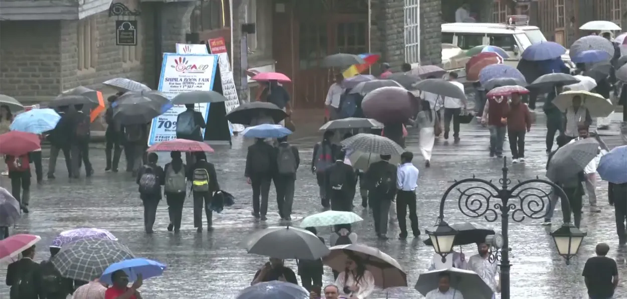 Visual from Shimla