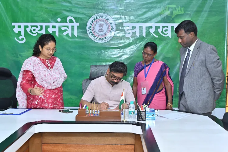 Jharkhand Chief Minister Hemant Soren