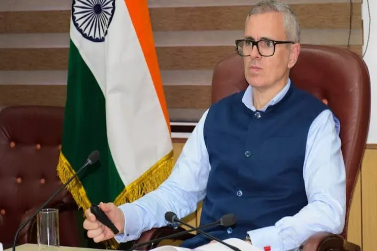 Jammu and Kashmir Chief Minister Omar Abdullah