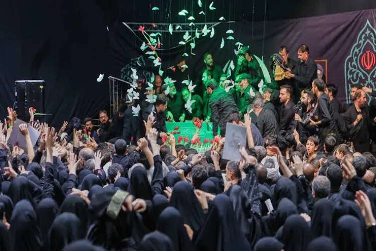 Huge crowds of mourners gathered on the streets of Tehran ahead of the funeral ceremonies for the late Supreme Leader Ayatollah Ali Khamenei