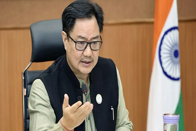 Union Minister Kiren Rijiju 