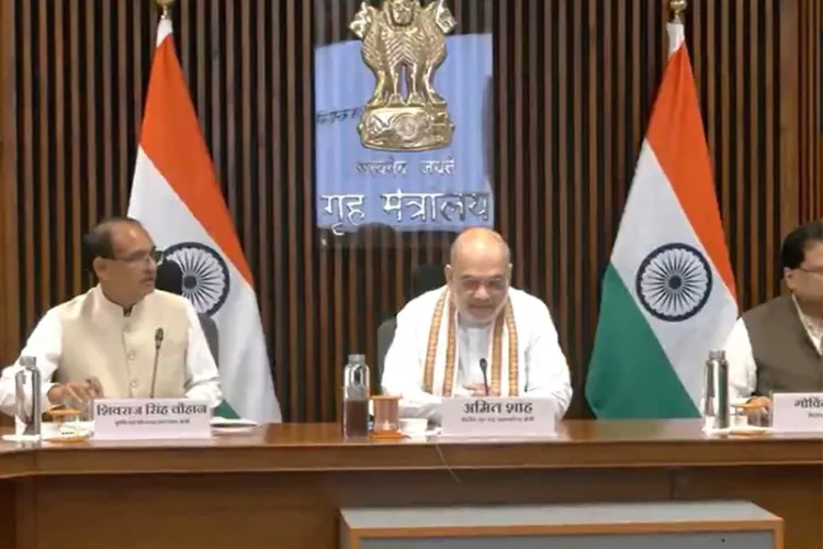 Union Home Minister Amit Shah and Union Agriculture Minister Shivraj Singh Chouhan 