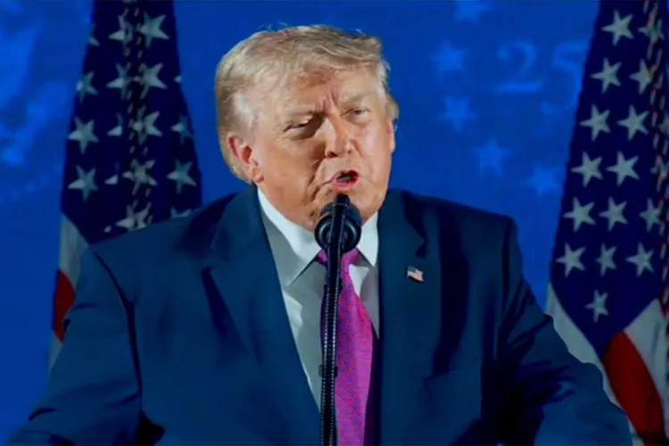 US President Donald Trump 