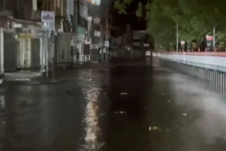 Waterlogging in Gujarat's Dhanera area 