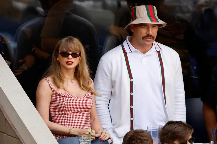 Taylor Swift and Travis Kelce