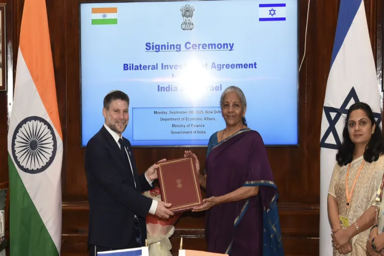 Finance Minister Nirmala Sitharaman and Israel’s Finance Minister Bezalel Smotrich.
