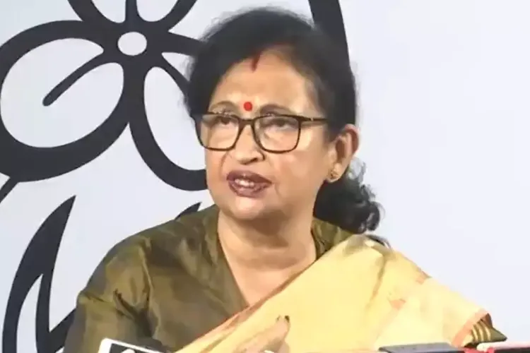 TMC State President Chandrima Bhattacharya