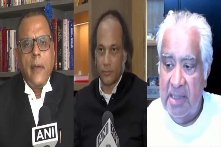 Senior Advocate Vikas Pahwa, Advocate Vijay Aggarwal, and Senior Advocate Harish Salve 