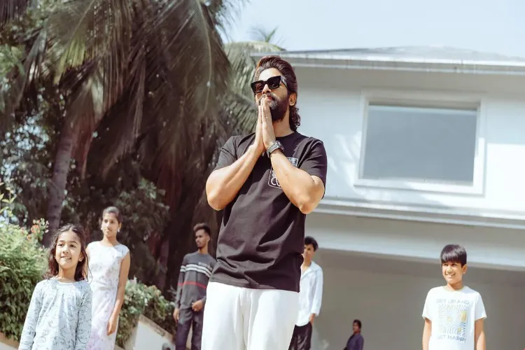 Telugu actor Allu Arjun