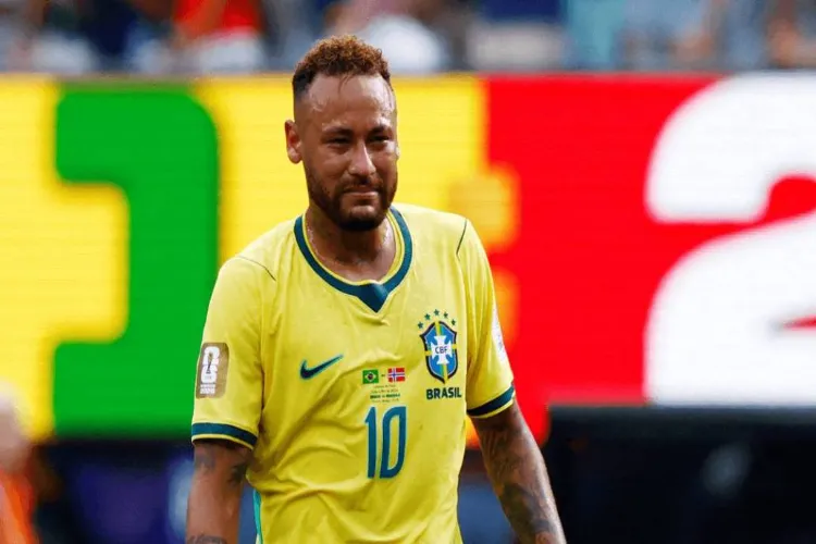 Brazilian football star Neymar