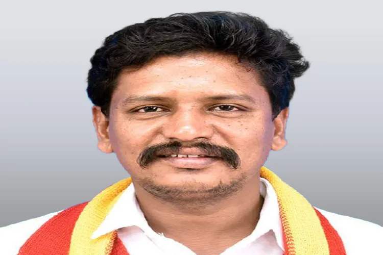 TVK MLA from Srivaikuntam constituency, G Saravanan