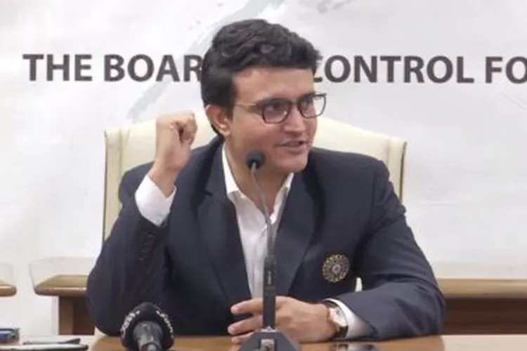 Former India captain Sourav Ganguly