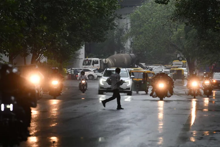 Rain lashes parts of the National Capital