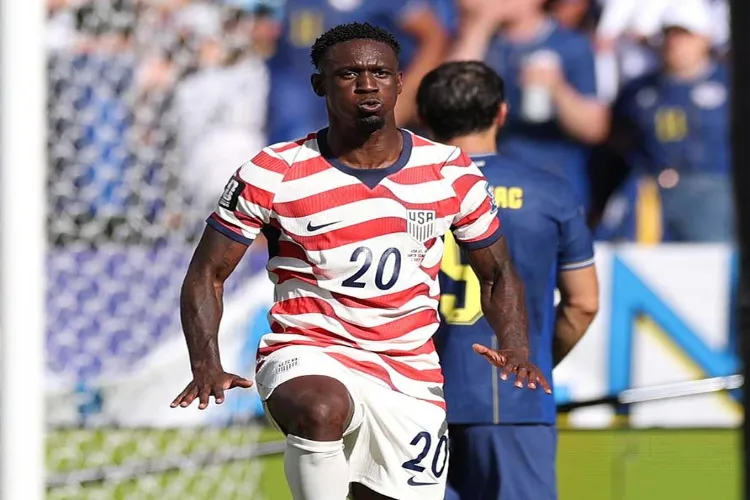 US football player Folarin Balogun. 
