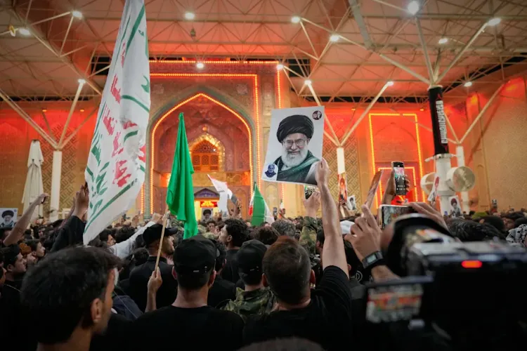 Funeral processions for Iran's late Supreme Leader Ayatollah Ali Khamenei began in the Iraqi city of Najaf