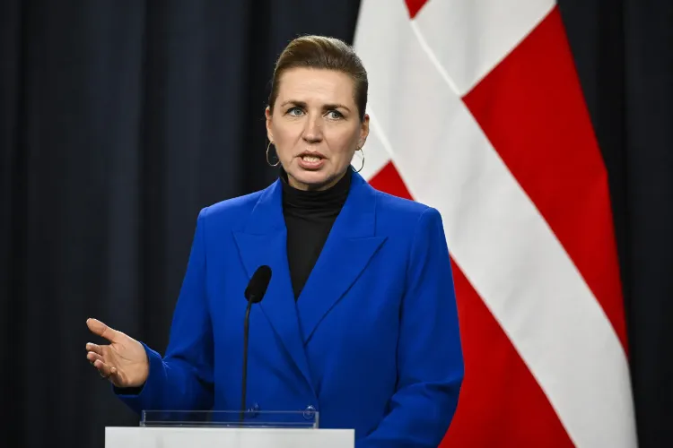 Denmark's Prime Minister Mette Frederiksen 