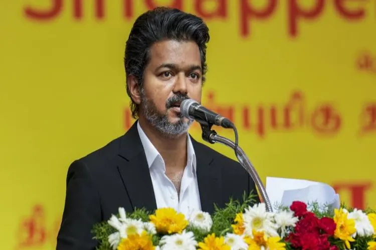 Tamil Nadu Chief Minister C Joseph Vijay