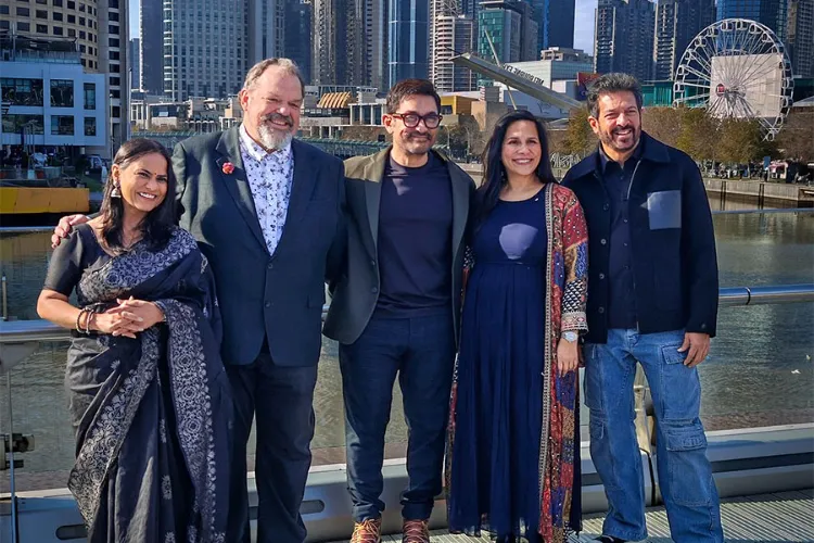 Superstar Aamir Khan in Australia