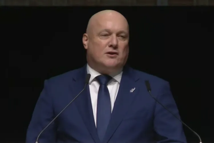 New Zealand Prime Minister Christopher Luxon 