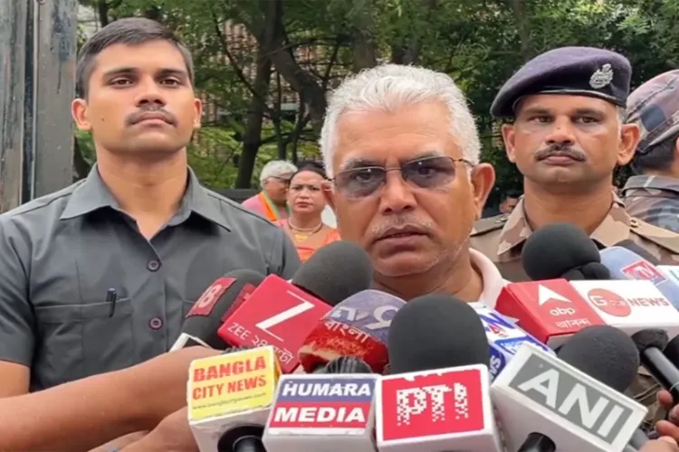 West Bengal Minister Dilip Ghosh