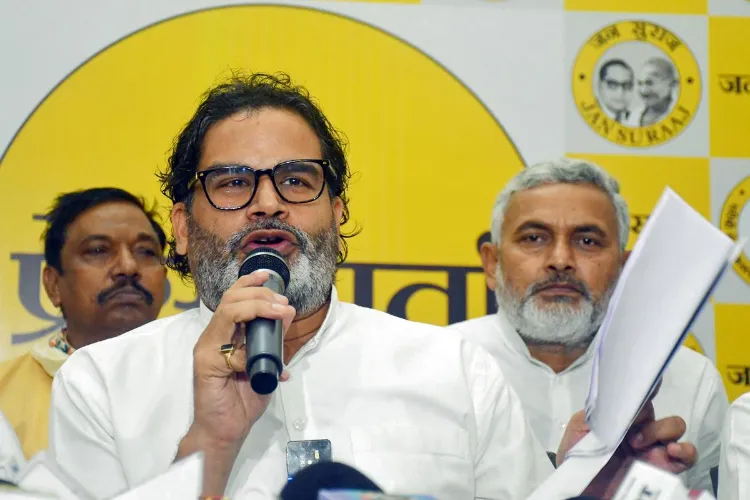 Jan Suraaj Party founder Prashant Kishor