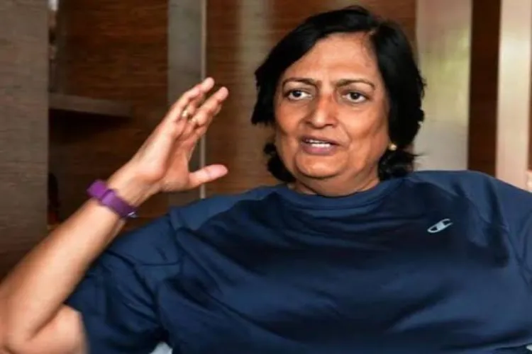 Former India captain Shantha Rangaswamy 
