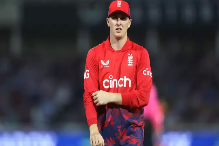 England skipper Harry Brook