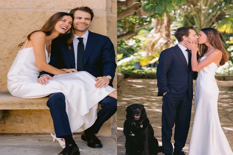 Paul Wesley marries Natalie Kuckenburg 