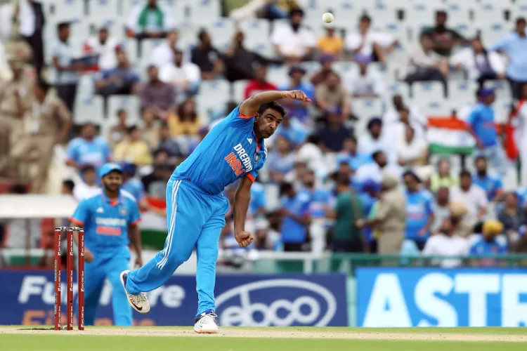  Indian bowler R Ashwin