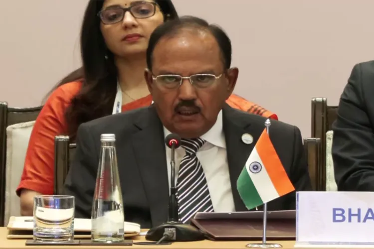 National Security Adviser (NSA) Ajit Doval addressing the fifth BIMSTEC National Security Advisers' Meeting 
