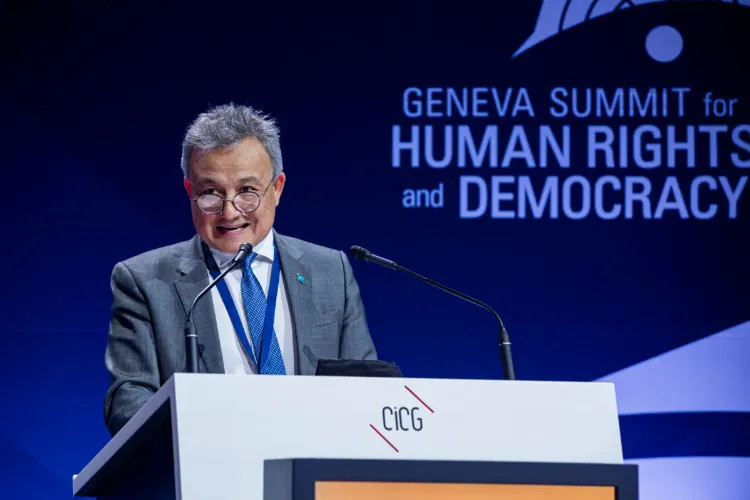 Dolkun Isa, President of the Uyghur Center for Democracy