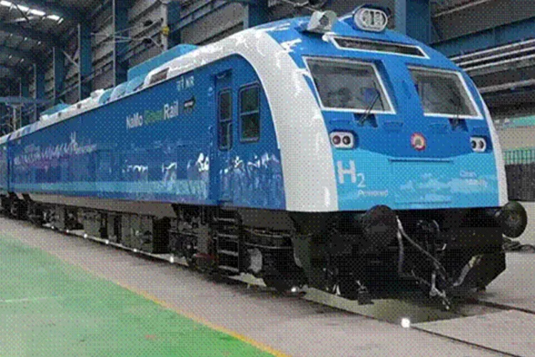 India's first hydrogen powered train 
