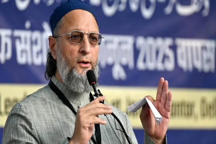 AIMIM president Asaduddin Owaisi 