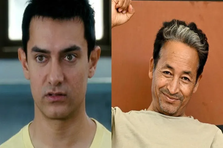 Bollywood star Aamir Khan and Social Activist Sonam Wangchuk