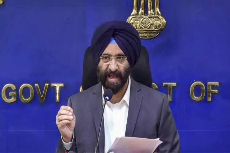Delhi Environment Minister Manjinder Singh Sirsa 