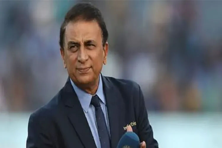 Former India captain Sunil Gavaskar 