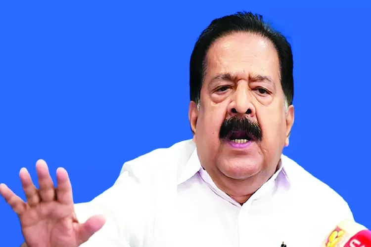 Kerala Home Minister Ramesh Chennithala 