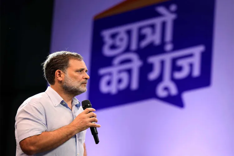 Leader of Opposition in Lok Sabha and Congress MP Rahul Gandhi 