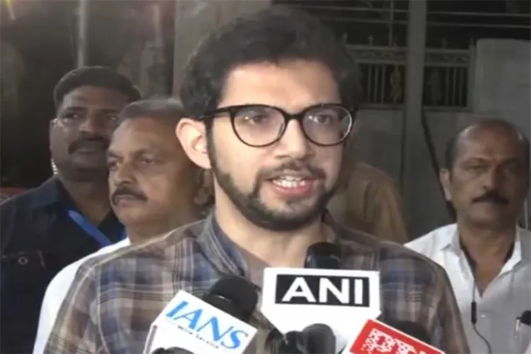 Shiv Sena (UBT) leader Aaditya Thackeray