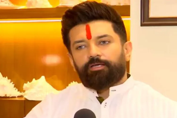 Union Minister and Lok Janshakti Party (Ram Vilas) National President Chirag Paswan 
