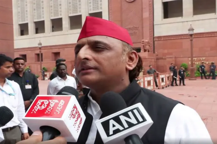 Samajwadi Party chief Akhilesh Yadav 