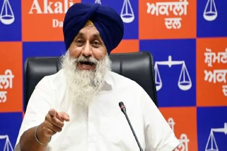 Shiromani Akali Dal chief Sukhbir Singh Badal 
