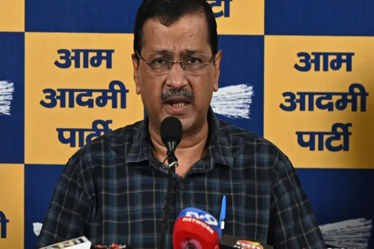 Aam Aadmi Party (AAP) National Convenor Arvind Kejriwal 