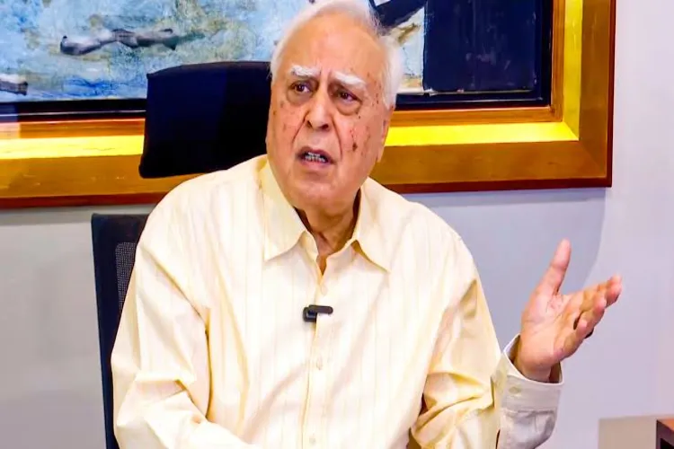 Rajya Sabha MP Kapil Sibal